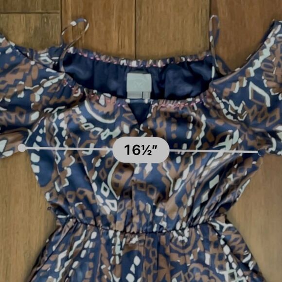 Anthropologie Vanessa Virginia Cold Shoulder Cotton Convivial Midi Boho Dress 4 - Picture 8 of 15